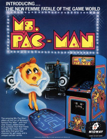 ¡Ms Pac-Man está aquí!